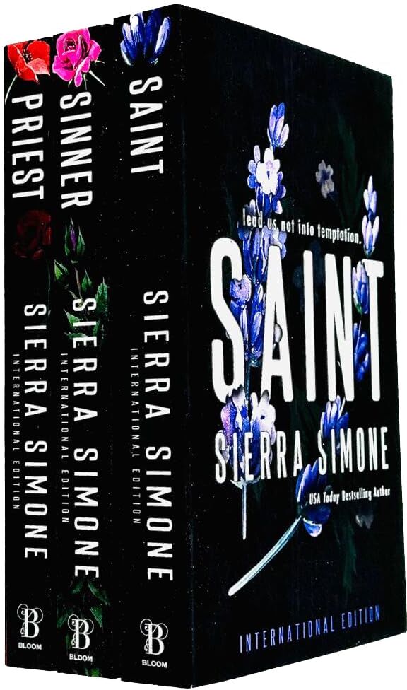 Bloom Books ltd Sierra Simone Priest Trilogy Collection 3 Books Set (Priest, Sinner, Saint)