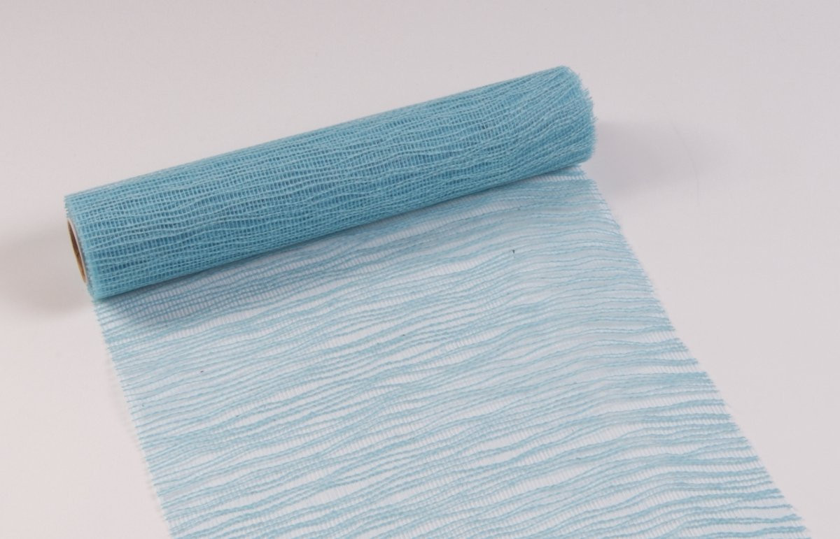 Wave Tafelband aqua 53 cm x 20 m (gerold)