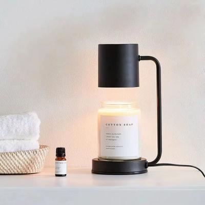 Inspired Finds Modern Korean Candle Warmer Lamp Dimmable Electric Wax Melt Lamp With Candle Tray black
