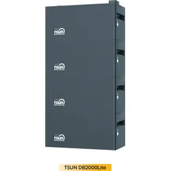 TSUN DB2000Lite Erweiterungsakku 2 kWh für DCU2000Lite Solarspeicher, by Powerness - 8kWh / Standardversand
