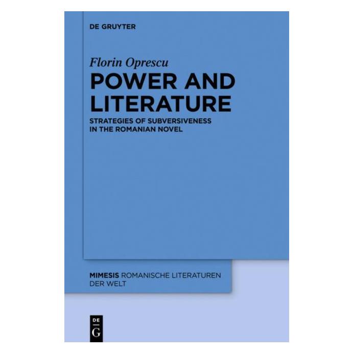 De Gruyter Oprescu:Power and Literature (Englisch, Hardcover, Florin Oprescu) (67768198)
