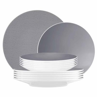 Seltmann Weiden Life Fashion Tafelservice 12-teilig Elegant Grey