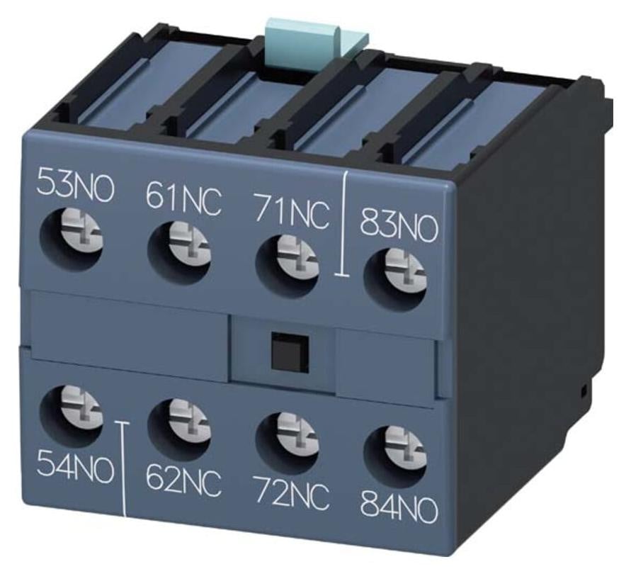 Siemens 3RH29111XA220MA0 Hulpschakelblok, 2S + 2Ö, S00/S0, frontmontage, schroefverbinding