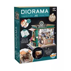 Buki: Café-Diorama – 3D-Puzzle