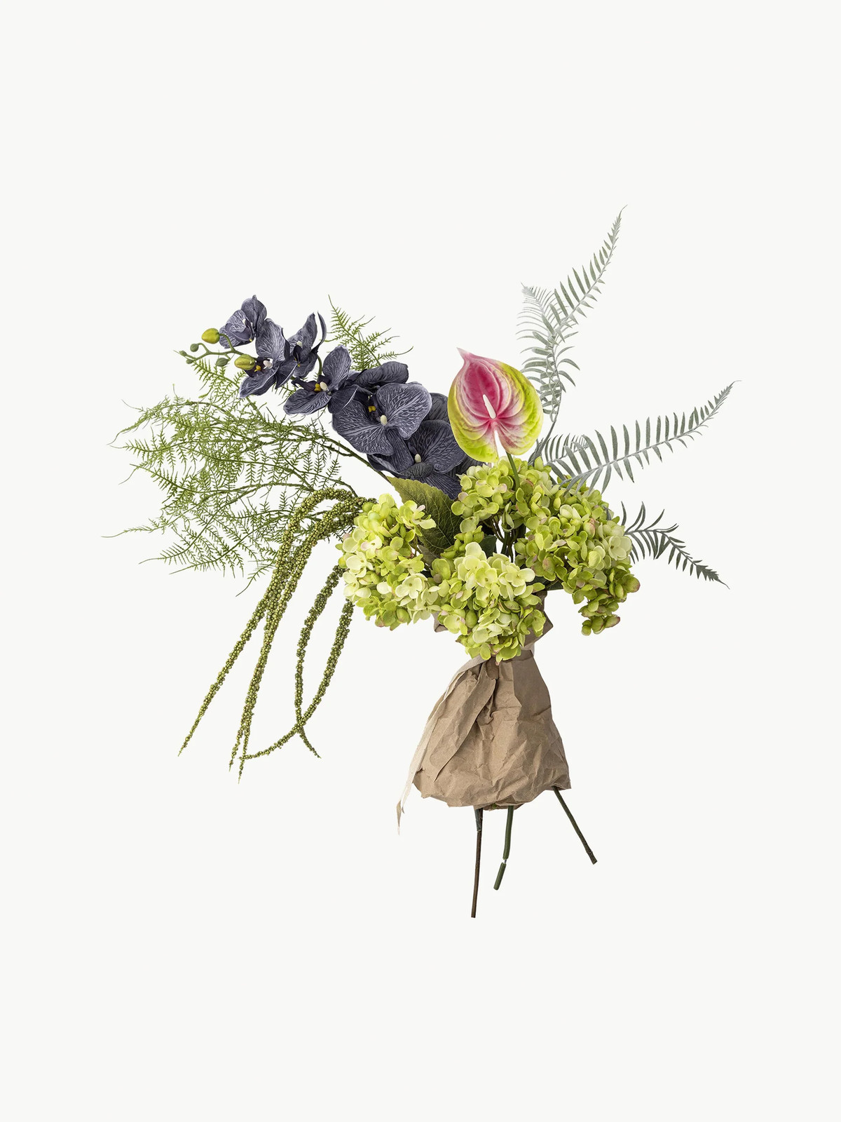 Bloomingville Kunstboeket Poetry - Multicolour - Blauw en Groen