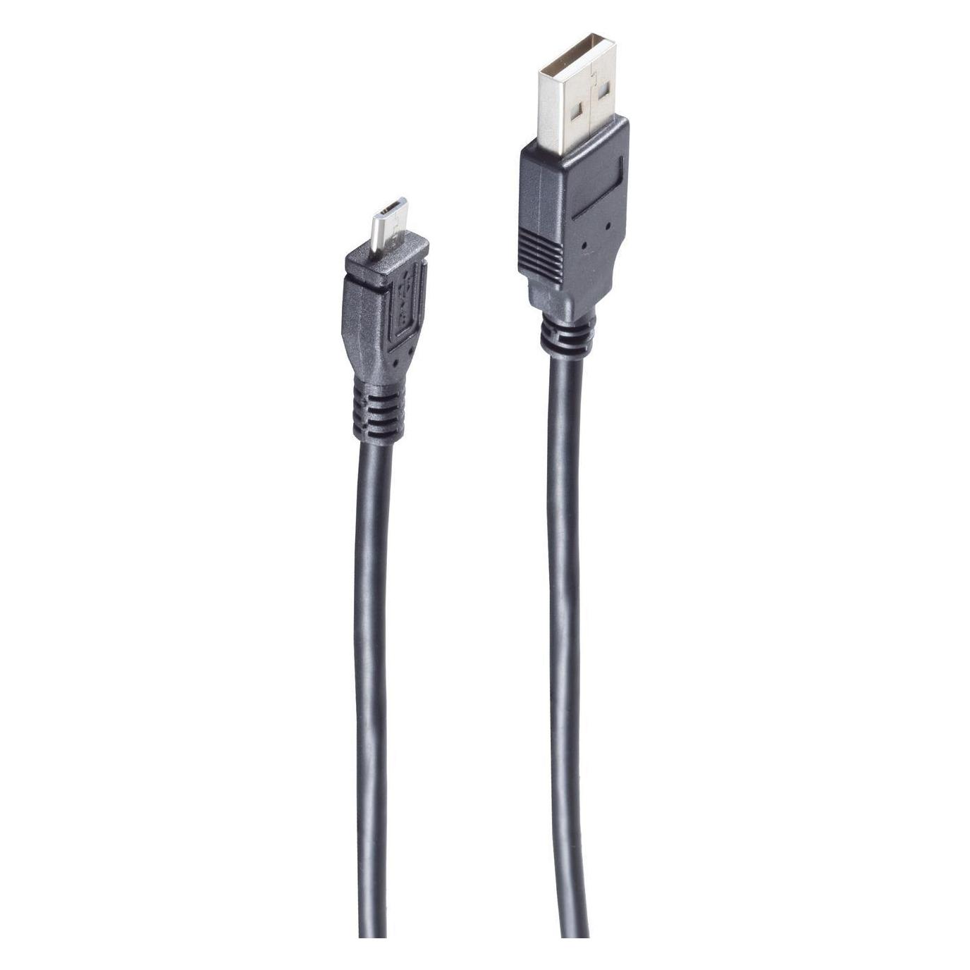 Shiverpeaks BASIC-S USB 2.0 Micro Kabel, USB-A (3 m, USB 2.0) (BS-77183)