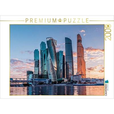 CALVENDO Puzzle Moskau, Russland | 2000 Teile Lege-Größe 90x67cm Foto-Puzzle für glückliche Stunden