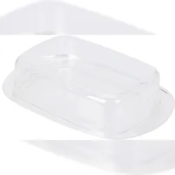 Butterdose Butterglocke Butterschale 17,5x11,5x4,5cm Kunststoff Küche Gastro Margarine