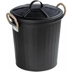 Wenko Gara, Abfalleimer, Schwarz