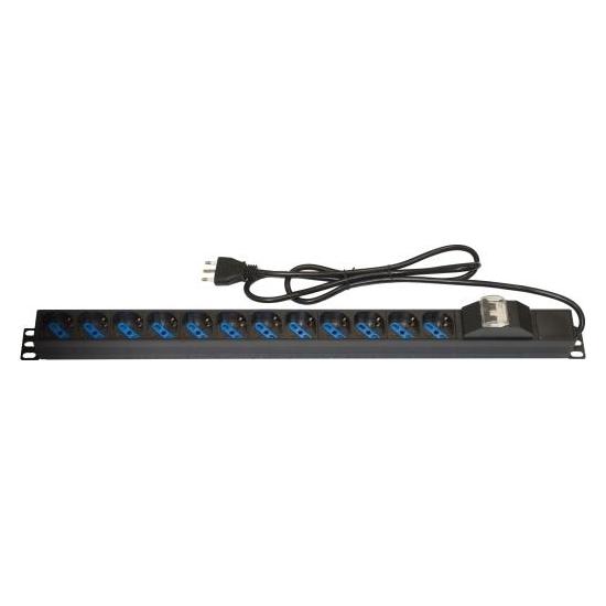 Link Armadio Rack Multipresa 12 Prese Verticale Magnetotermico (LK10057)