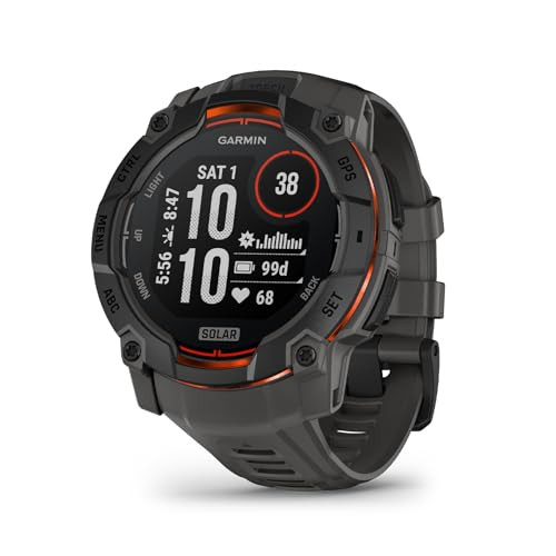 Garmin Instinct 3 Solar Smartwatch Zwart