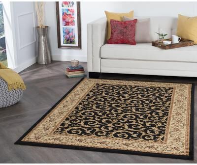Alise Rugs Rhythm Transitional Oriental Indoor Area Rug