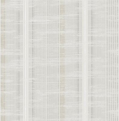 Seabrook Designs Longthorpe Stripe Unpasted Wallpaper