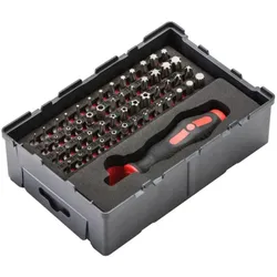 Rothenberger Spezial - Anwendungs - Bit 56-teiliges Set 1/4 Zoll - 1000002181