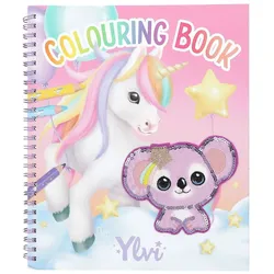 Ylvi Malbuch mit Einhorn Pailletten
