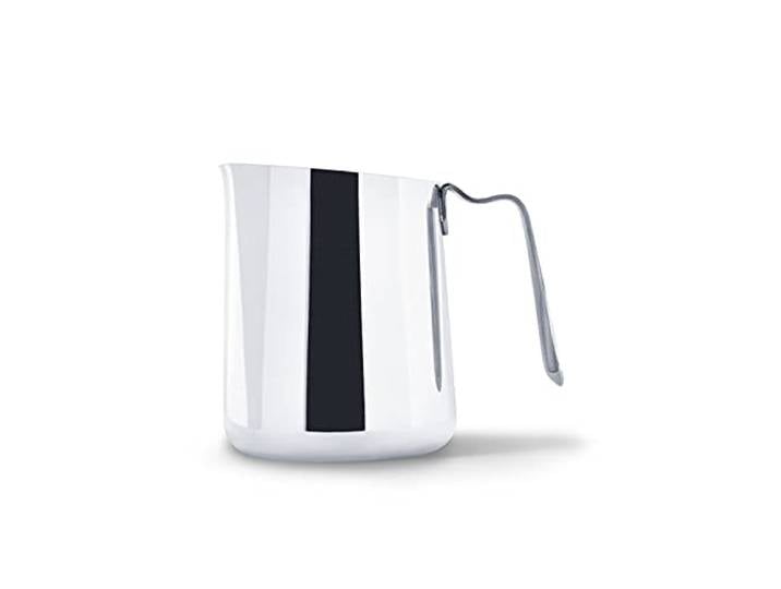 Fellow Eddy Pichet à lait de précision pour mousser le lait et art latte de mesure\, bec cannelé\, rainure frontale\, acier inoxydable 304 18/8-454 g