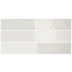 Equipe Artisan Wandfliese white 6,5x20 cm glanz ARTISAN24464
