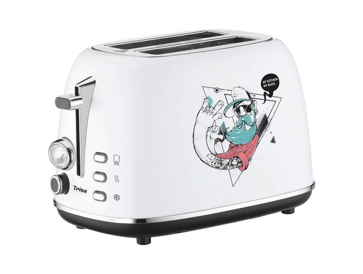 TOASTER Street Art Weiß