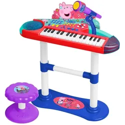 Peppa Pig Spielzeug-Klavier Mikrofon Hocker (Spanisch)