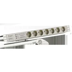 EFB Elektronik EK631DE.3GR Verlängerungskabel 2 m 7 AC-Ausgänge Drinnen Hellgrau
