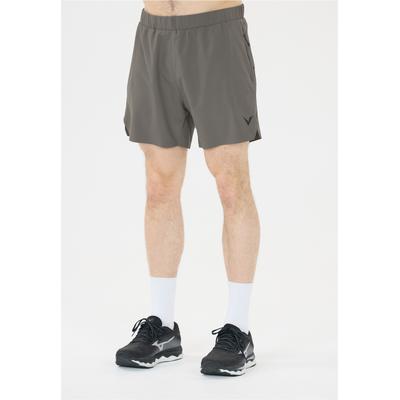 Shorts VIRTUS "Mack", Herren, Gr. 3XL, US-Größen, grau, 92% Polyester, 8% Elasthan, unifarben, kurz, Hosen Shorts, mit wasserabweisender Eigenschaft