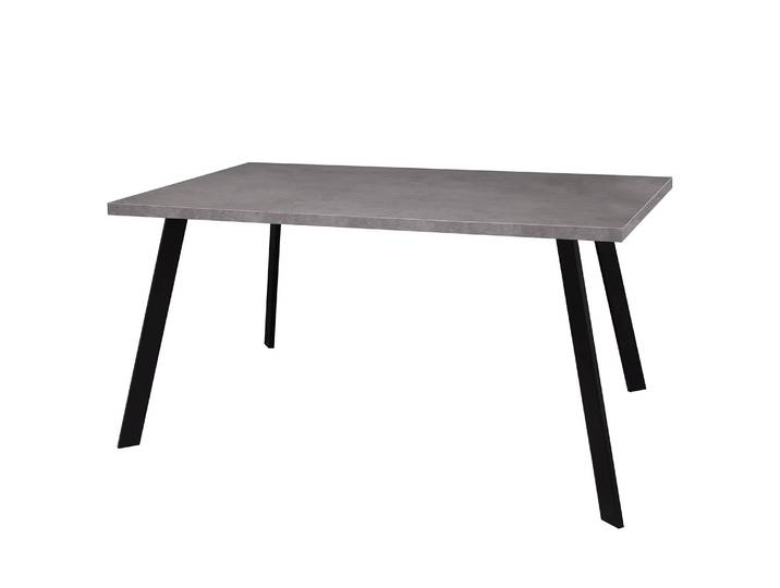 Schreibtisch Unieux II 160cm Grau/Graphit Schwarz