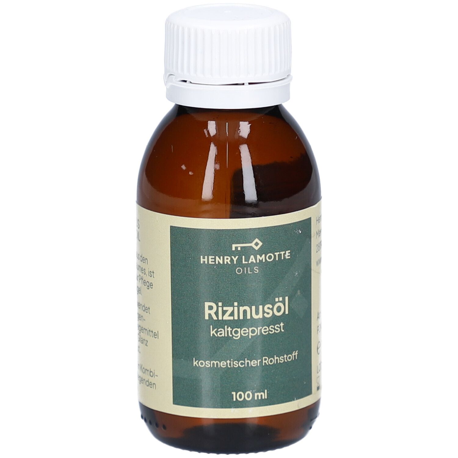 Rizinusöl kaltgepresst kosmetischer Rohstoff 100 ml Öl