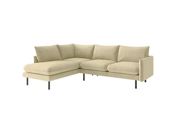 Ecksofa Samos Beige S: 204x267 cm