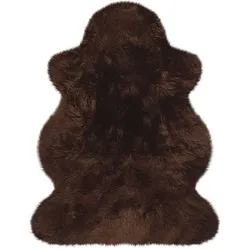 Heitmann Felle Australisches Premium Lammfell, Braun, ca. 80 x 60 cm