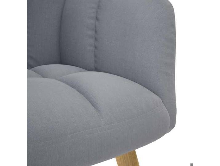 Gris Chaise de relaxation - Canapé-chaise - Accoudoir confortable - Gris clair Tissu - 61 5x69x95 5 cm 19684775