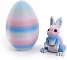 Uplifted Goods Architectural 3D Printed Easter Rabbit Figurine c