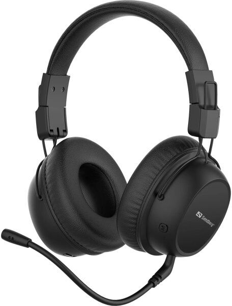 Sandberg Trådløst Headset Anc Flexmic, Sort