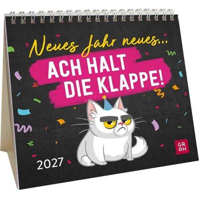Mini-Kalender 2027: Neues Jahr neues … ach halt die Klappe!