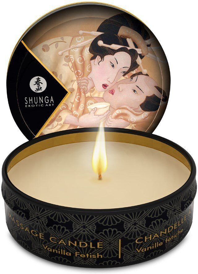 Shunga Bougie de massage Vanille - 30 ml