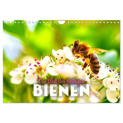 Die Welt der fleißigen Bienen (Wandkalender 2027 DIN A4 quer), CALVENDO Monatskalender