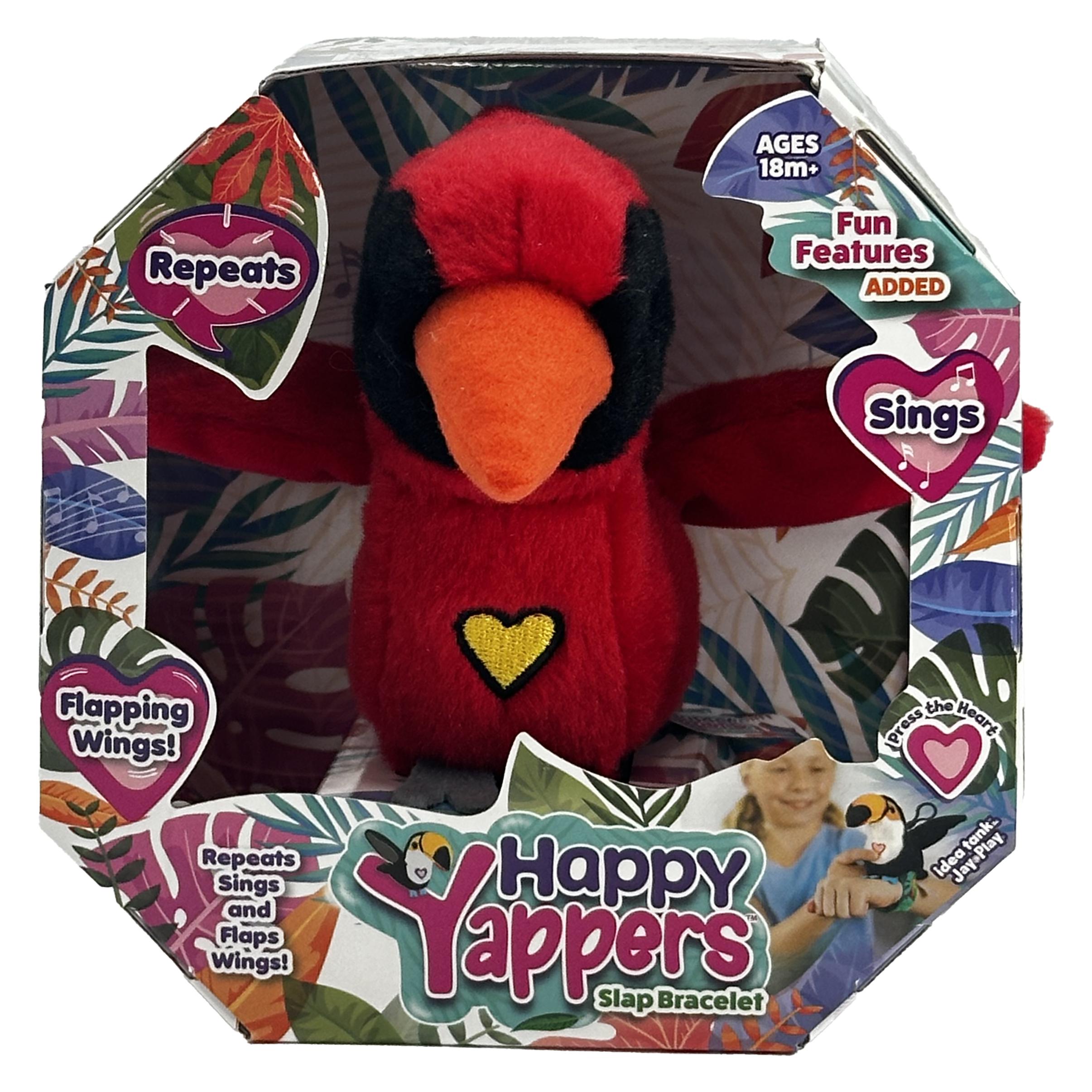 Anek HAPPY YAPPERS interactive plush bird Cardinal, 9381 (78145238)