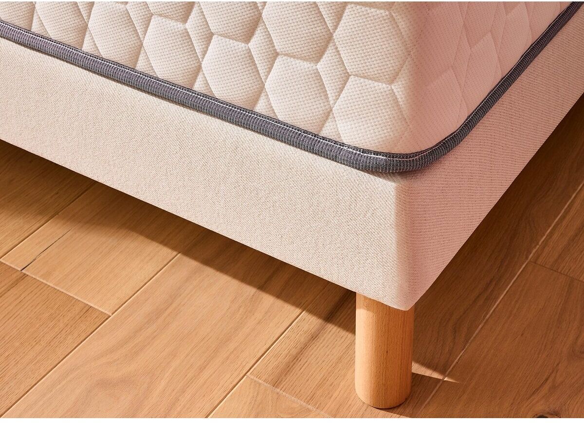 MERINOS Ensemble matelas 580 ressorts, 5 zones, et sommier tapissier BEAUTY BED 2