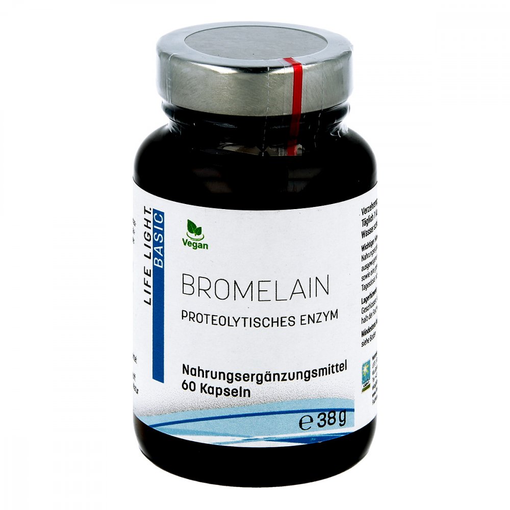 APOZEN VERTRIEBS GmbH Bromelain 500 mg Kapseln Vegan 04871424