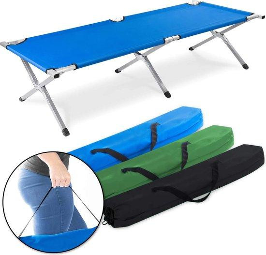 Famanu Opvouwbaar aluminium campingbed voor volwassenen