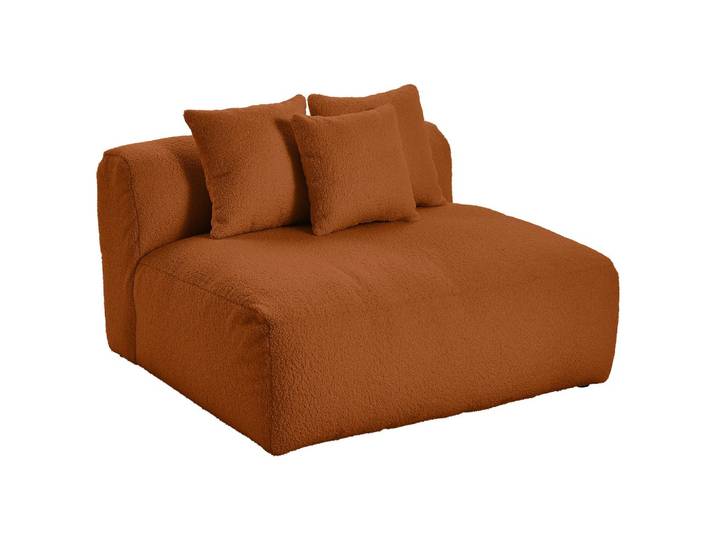 Modul Sofaelement Bloom Rostfarben