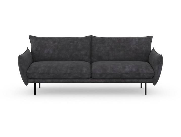 OTTO home 3-Sitzer Stine, Besonderes Design durch Kissenoptik und Keder