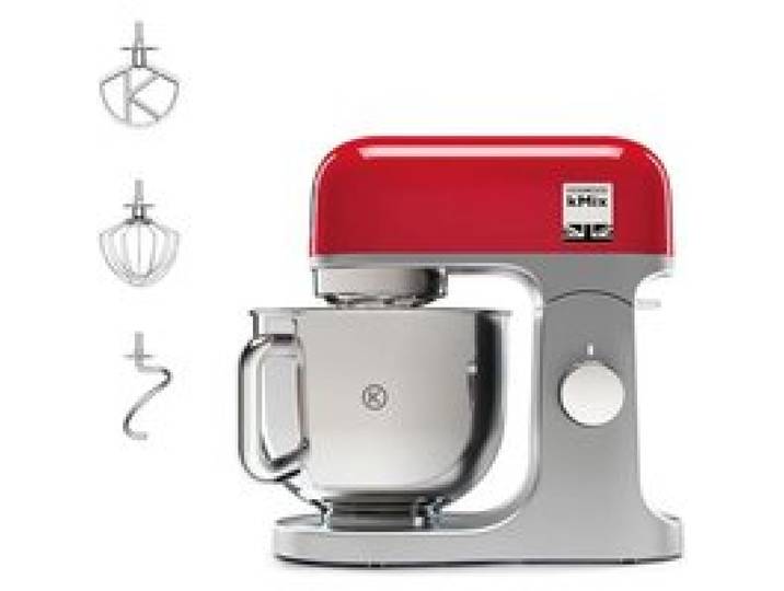 Robot pâtissier - KENWOOD kMix KMX750RD - Corps métal - Rouge - 6 vitesses - 1000 W - Bol inox 5 L