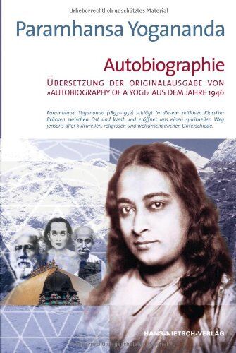 Paramhansa Yogananda - Autobiographie - Preis vom 13.10.2026 19:28:25 h