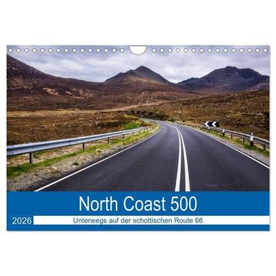North Coast 500 - Schottlands Traumstraße (Wandkalender 2026 DIN A4 quer), CALVENDO Monatskalender