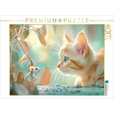 CALVENDO Puzzle Katzenkinder | 1000 Teile Lege-Größe 64x48cm Foto-Puzzle für glückliche Stunden