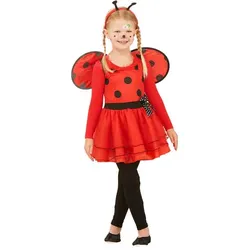 Marienkäfer-Kleid "Pünktchen" für Kinder
