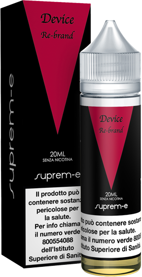 Suprem-e Device Re-Brand Liquido Shot Mix 20ml Tabacco Virginia Cannella