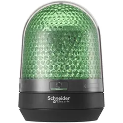 Schneider Electric XVR3M03 Drehspiegelleuchte, Harmony XVR, 100mm, grün, integrierte LEDs, ohne Buzzer, 100-230V AC