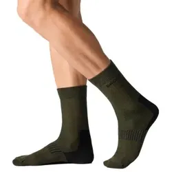 Seger Wanderer Light Wool Socks Dunkelgrün Gr 37/39