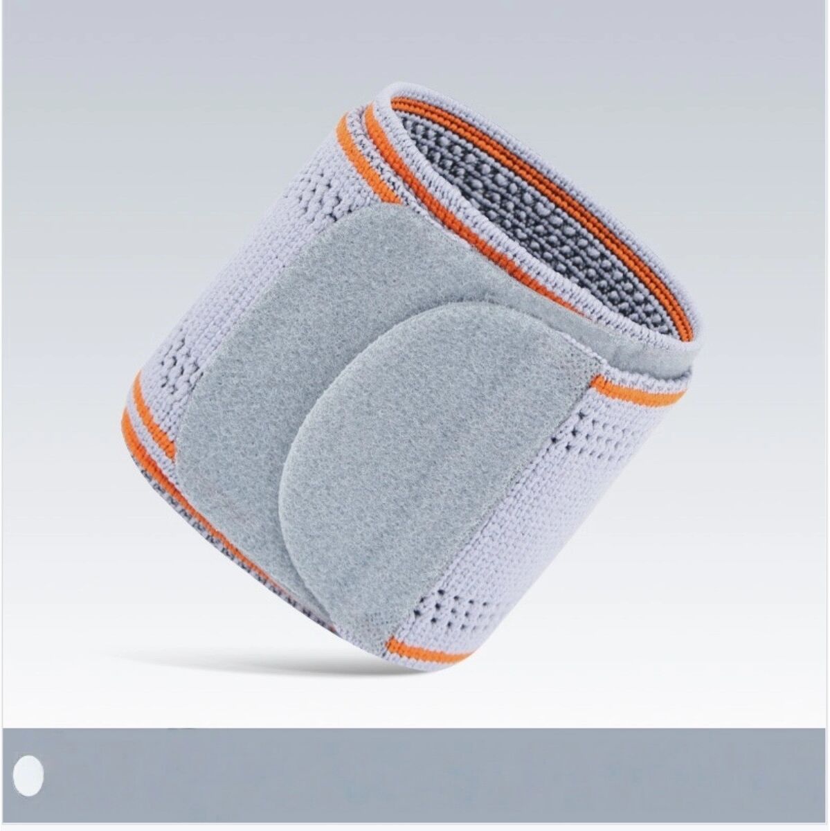INF HW070 Kompressions-Handgelenkband – 360° Dual-Druck Sport-Handgelenkstütze, Atmungsaktiv, Verstellbare Passform, Mehrere Grau